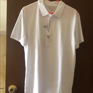 Calvin Klein Crisp White Polo Shirt